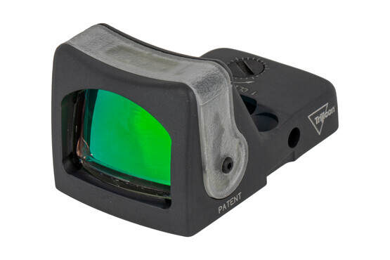 Trijicon 7 MOA RMR Type 2 Adjustable LED sniper amber dot sight is designed to survive punishing handgun slide use with a grey Cerakote finish